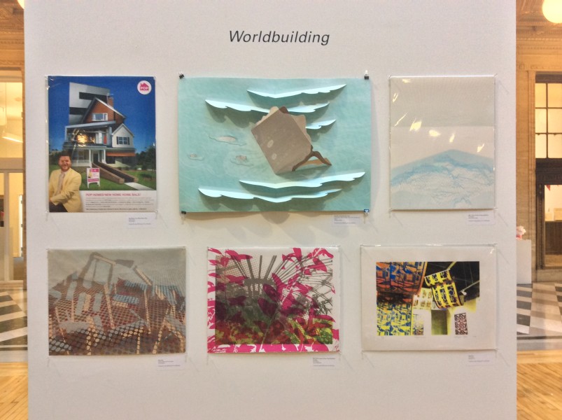 "Worldbuilding" exhibition view