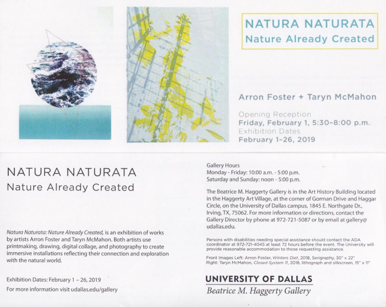 Natura Naturata postcard